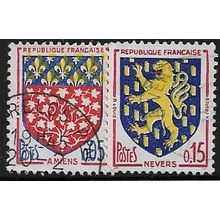 1962 Michel 1406/1407 - fine used (o)