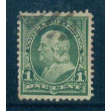 Used 279 1c Benjamin Franklin Fine M04393
