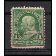 Used 279 1c Benjamin Franklin Average Plus RA1464