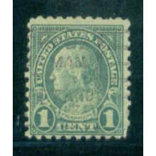 Used 581 1c Benjamin Franklin Average Plus A16277