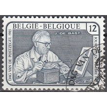 Belgique 1985 Michel 2221 O Cote (2008) 0.30 € Jean De Bast Graveur et peintre