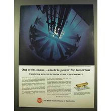 1963 RCA Electron Tube Ad - Thermionic Converter