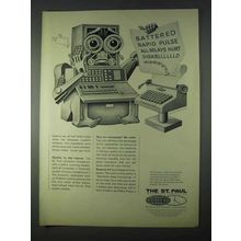1966 The St. Paul Insurance Companies Ad - Rapid Pulse
