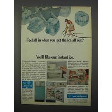 1966 Whirlpool IceMagic Automatic IceMaker Ad - Ice Out