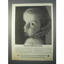 1966 The United Way Ad - You Can Make Her Smile