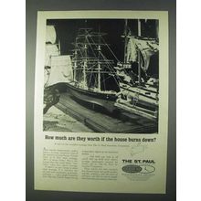 1966 The St. Paul Insurance Companies Ad - How Much