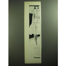 1970 John Meyer Donegal Tweed Suit and Ribbed Turtleneck Advertisement