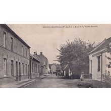 Neuve Chapelle Rue de la Vieille Bombe French Old Postcard