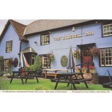 The Bluebell Inn Hempstead Crown Dick Turpin Pub Essex Postcard