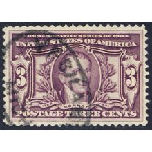 325, Used VF 3¢ Louisiana Purchase * Stuart Katz