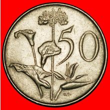 Ⰶ FLOWERS (1965-1990): SOUTH AFRICA ★ 50 CENTS 1974! ★LOW START★NO RESERVE