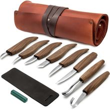 Beavercraft Deluxe Wood Carving Kit S18X - Wood Carving Knife Set - Spoon Carvin