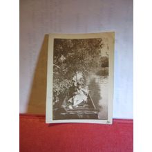 LAZING ON THE RIVER , 1920-30s? 5 x photographs =
