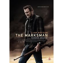 The Marksman 2 Poster Canvas Movie Film Print A0 A1 A2 A3 A4 A5 A6 Art Wall Deco
