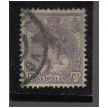 NETHELANDS 1898 17 1/2C MAUVE F/U SG183