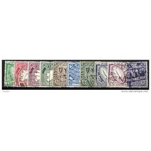1940/1967 10 different values - fine used (o)