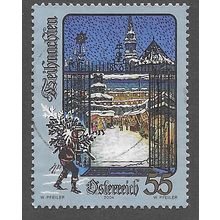 AUT 2004 55c ' CHRISTMAS' FINE USED (EBID73-204)