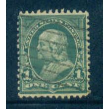 Used 279 1c Benjamin Franklin Average M04406