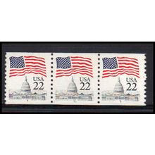 2115c 22c U.S. Flag Very Fine MNH PNC T1/3 PA2544