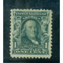 300 1c Benjamin Franklin Very Fine MDG C1180