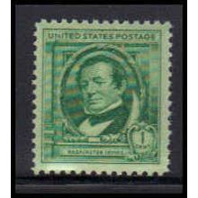 859 1c Washington Irving Fine Plus MNH KA2173