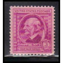 861 3c Ralph Emerson Fine MNH KA2296