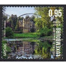 Luxembourg 2018 Sepac - Chateau de Beaufort €0.95 Used