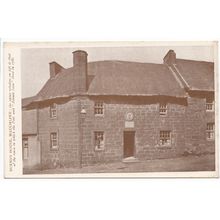 Burns's House Mauchline Postcard Ayrshire