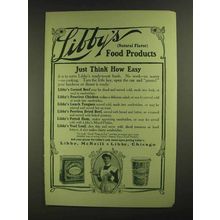 1907 Libby's Food Products Ad - Corned Beef, Dried Beef