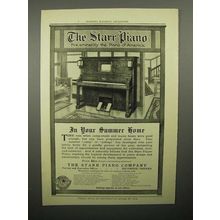 1908 Starr Player Piano Ad - In Your Summer Home