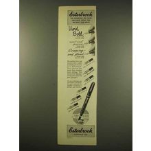 1949 Esterbrook Pen Ad - The Right Point For You