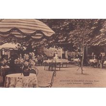 Table Waitresses Hotel Barbizon Belgium Antique Postcard