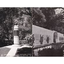 Geneve Monument International Aguascalientes 2x Real Photo Postcard s