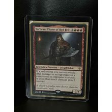 Torbran, Thane of Red Fell Throne of Eldraine Magic: the Gathering Trading Card