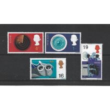 GB.British Discovery and Invention set of 4.Mounted Mint.Jul25b