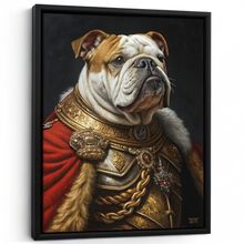 Julius Caesar Wall Art Bulldog Print Roman Empire Poster Dog Picture Print Poste