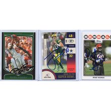 Autographed 3 Card Lot with Jordan Love Signed