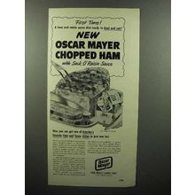 1952 Oscar Mayer Chopped Ham Ad!