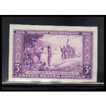 755 3c Wisconsin Very Fine MNH Z1815