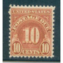 J84 10c Postage Due Barely Clears MNH Q3316