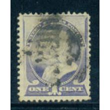 Used 212 1c Benjamin Franklin Just Clears M01325