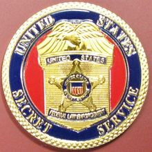 US Secret Service. Challenge Coin. 1.50". 86b.