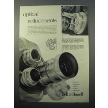 1953 Bell & Howell 70-DL Movie Camera Ad - Refinements