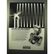 1979 Contax 139 Quartz Camera Ad - in German