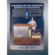 1979 General Electric Widescreen 1000 Television TV Ad!