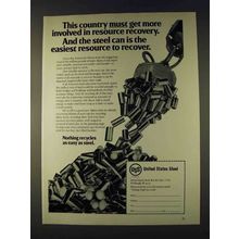 1979 USS United States Steel Ad - Resource Recovery