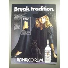 1982 Ronrico Rum Ad - Break Tradition