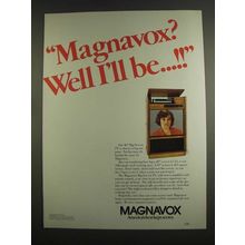 1984 Magnavox 40" Big Screen TV Ad - Well I'll Be