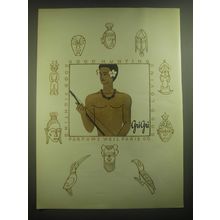 1945 Weil Gri Gri Perfume Ad - Good Fighting Good Hunting Good Loving