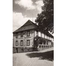 Hotel Schwalenberger Malkasten Germany RPC Real Photo Postcard